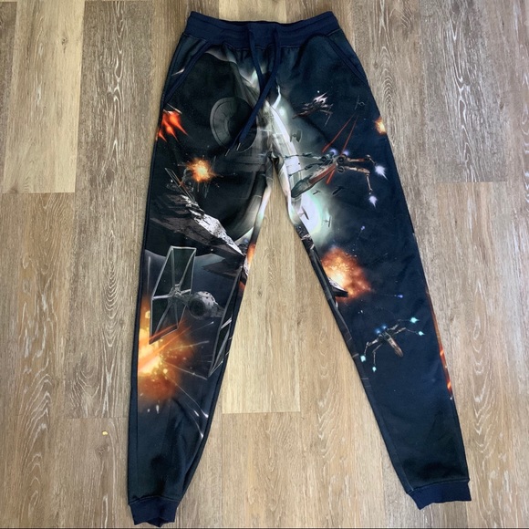 Star Wars Graphic Pants Men’s Sz S - Picture 2 of 8